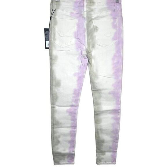 Hudson Jeans Nico Super Skinny - Paper Flower - Size 25 NWT - Picture 11 of 15